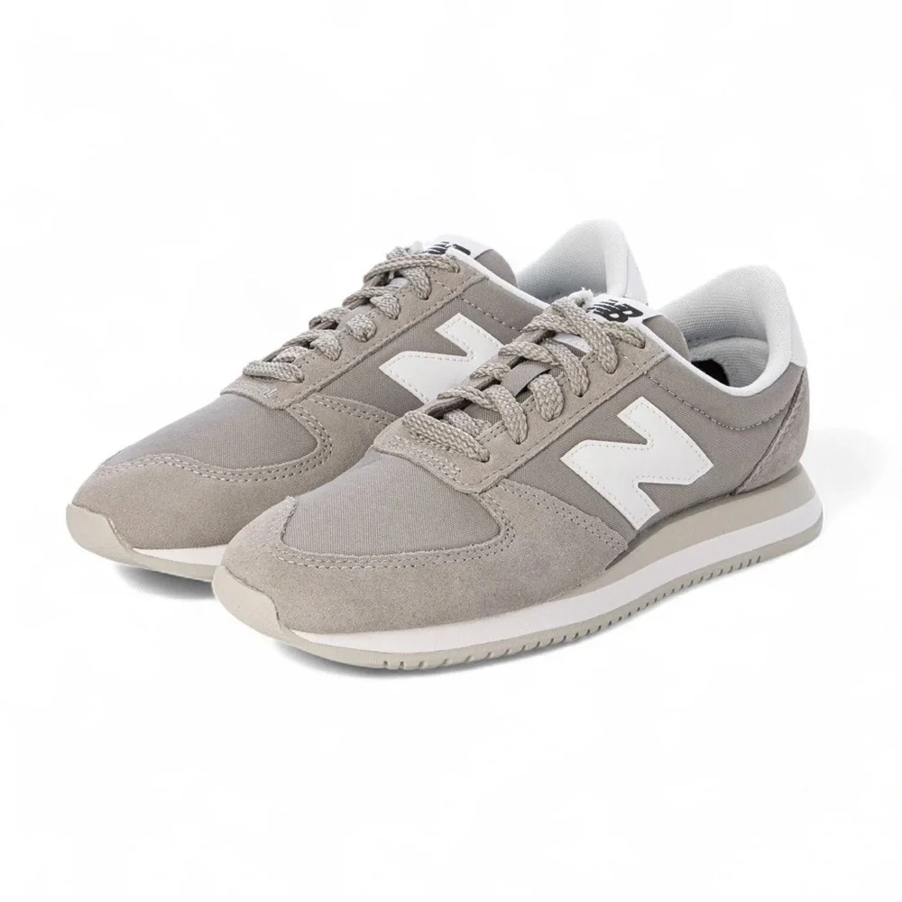 New Balance Men’s 420 Gray Running Sneakers WL420UG Charcoal Suede Size 7.5